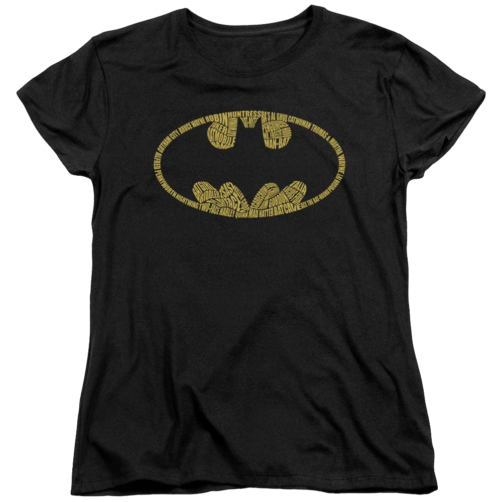 Batman Word Logo - Women's T-Shirt