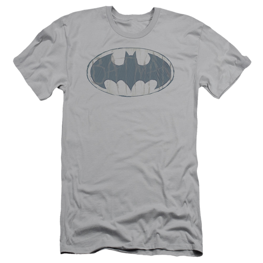 Batman Water Sketch Signal - Men's Slim Fit T-Shirt