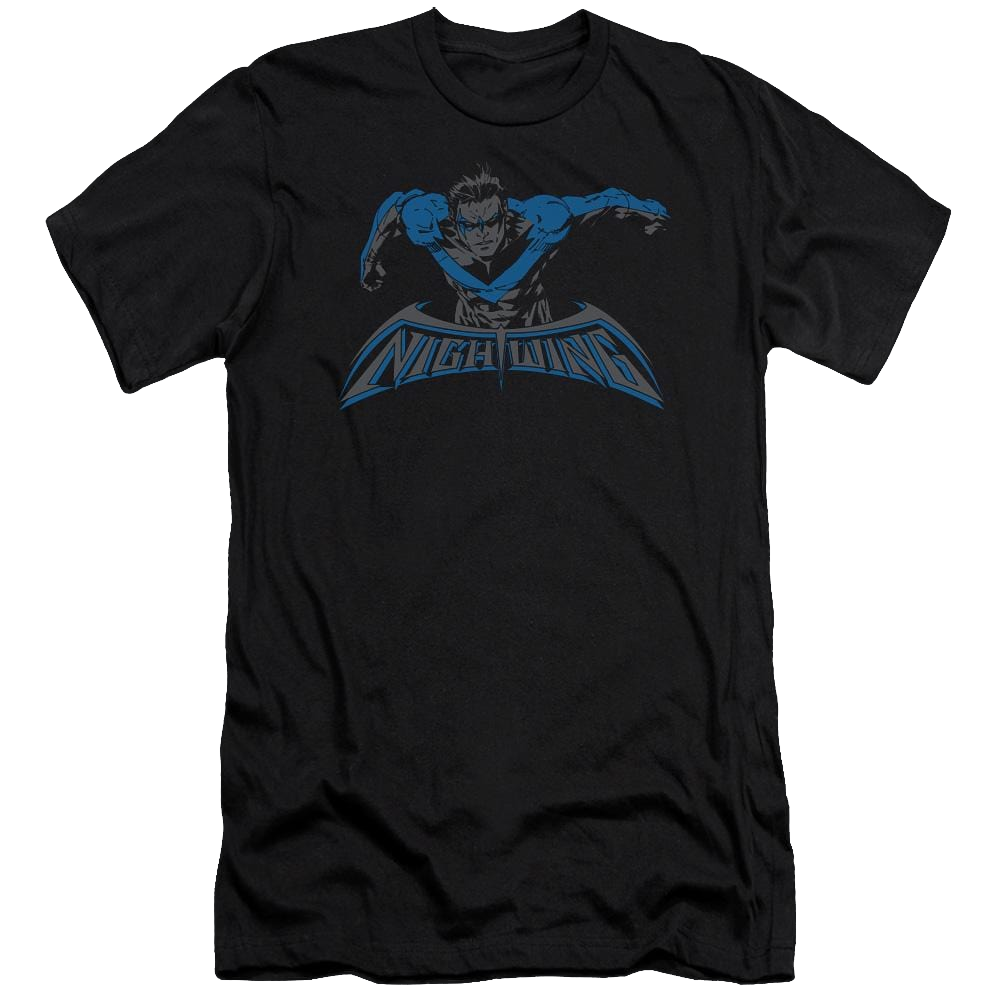 Batman Wing Of The Night - Men's Premium Slim Fit T-Shirt