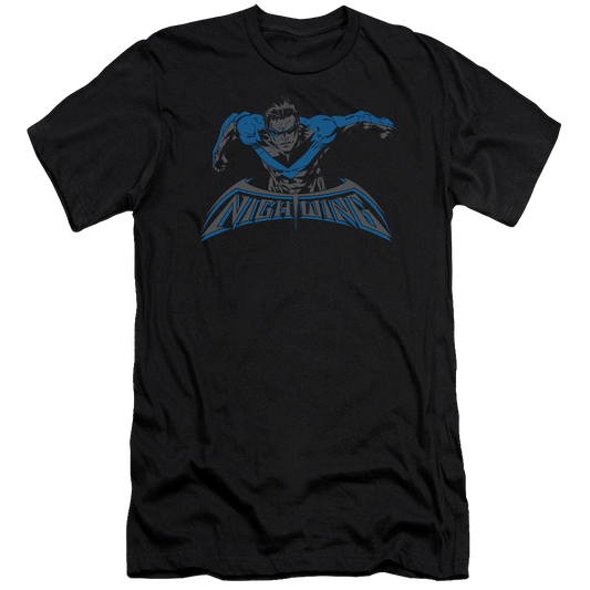 Batman Wing Of The Night - Men's Premium Slim Fit T-Shirt
