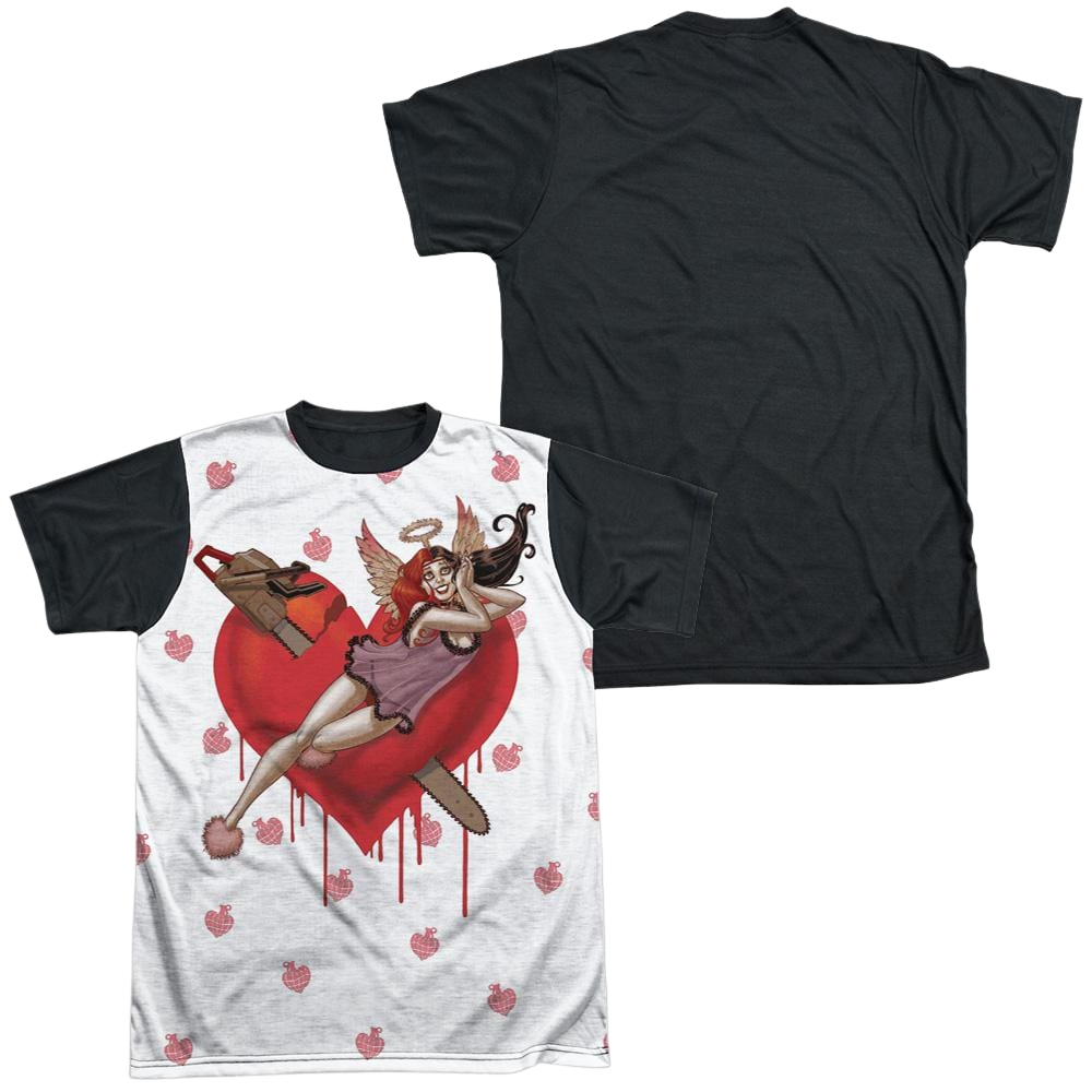 Batman Vroom - Men's Black Back T-Shirt