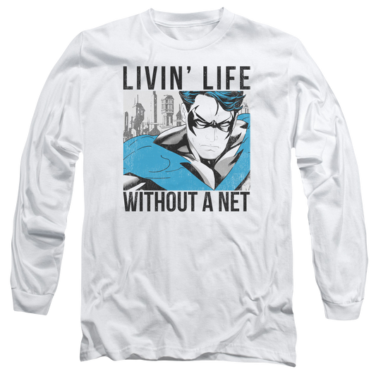 Batman Without A Net - Men's Long Sleeve T-Shirt
