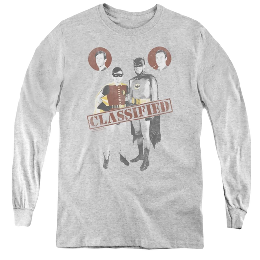 Batman Classic Tv Series Classified - Youth Long Sleeve T-Shirt