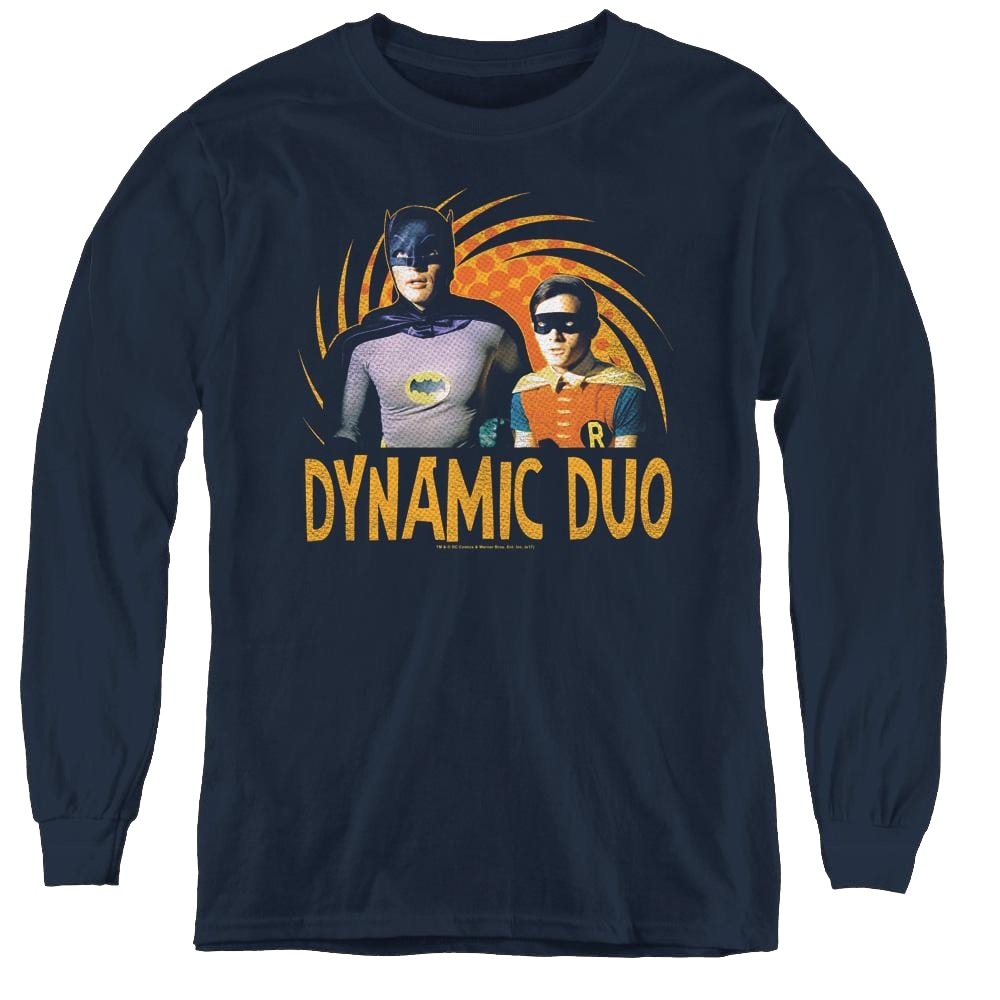 Batman Classic Tv Series Dynamic - Youth Long Sleeve T-Shirt