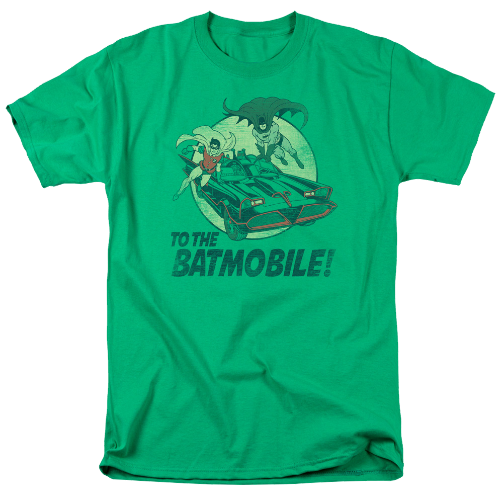 Batman - Classic TV Series To The Batmobile - Men's Regular Fit T-Shirt