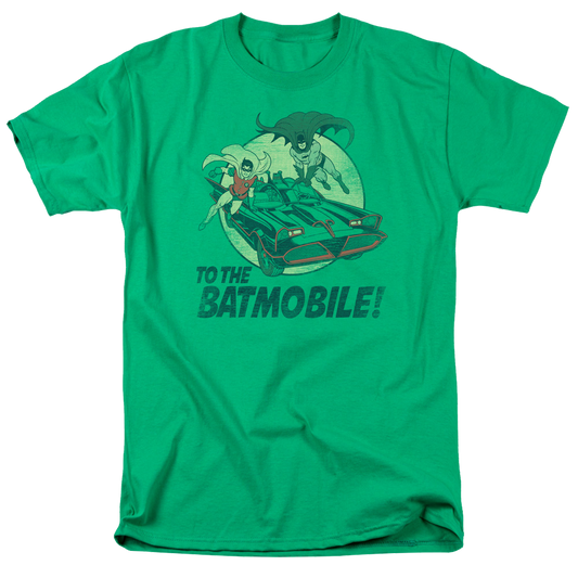 Batman - Classic TV Series To The Batmobile - Men's Regular Fit T-Shirt