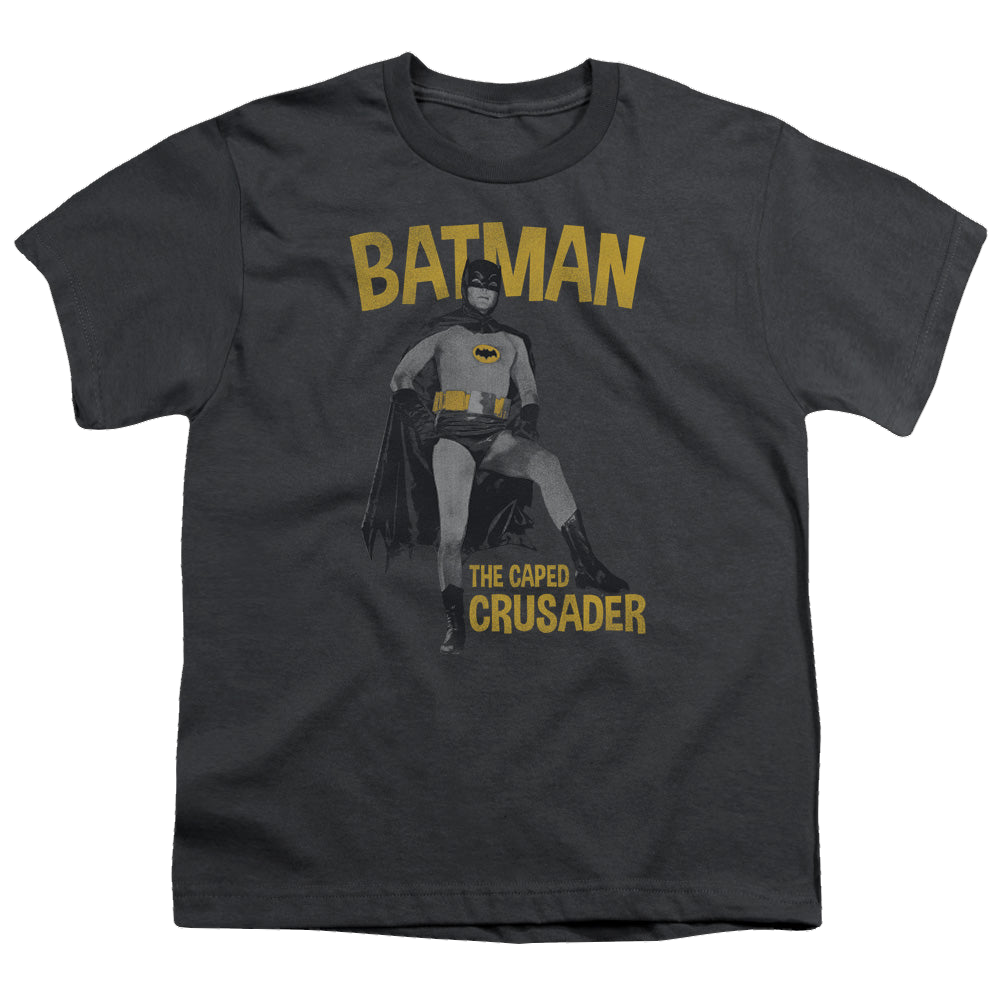 Batman Classic TV Series Caped Crusader - Youth T-Shirt