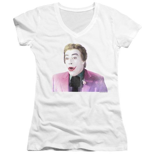 Batman - Classic TV Series Thrilled - Juniors V-Neck T-Shirt