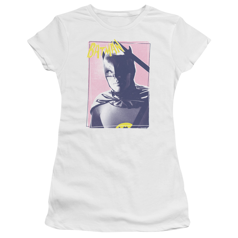 Batman - Classic TV Series Wayne 80s - Juniors T-Shirt