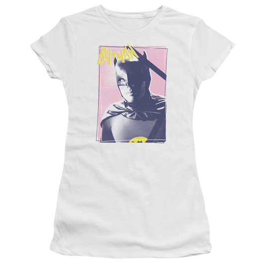 Batman - Classic TV Series Wayne 80s - Juniors T-Shirt