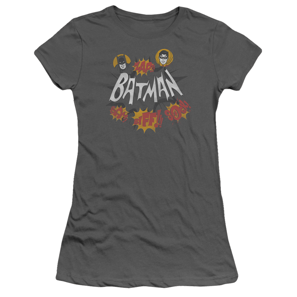 Batman - Classic TV Series Sound Effects - Juniors T-Shirt