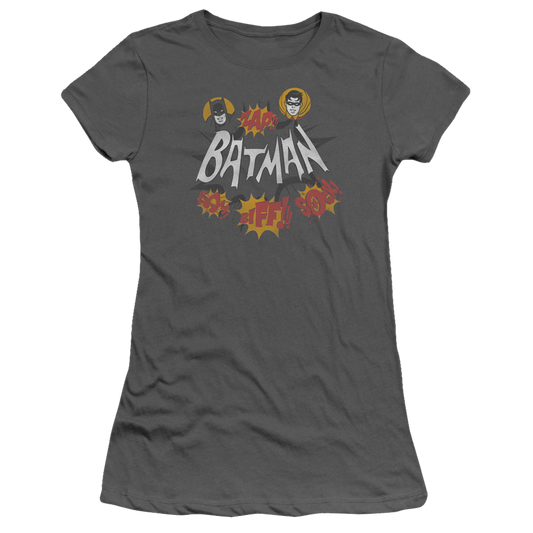 Batman - Classic TV Series Sound Effects - Juniors T-Shirt