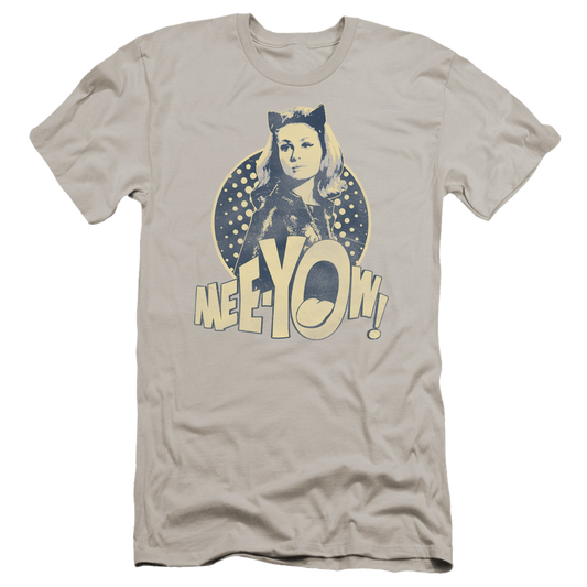 Batman - Classic TV Series Meeyow! - Men's Premium Slim Fit T-Shirt