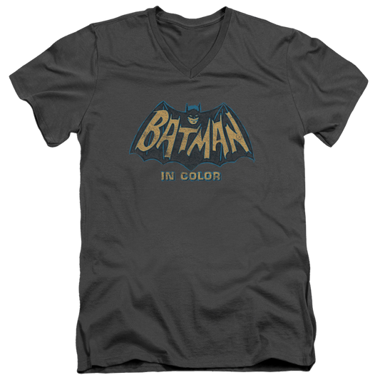 Batman - Classic TV Series In Color - Men's V-Neck T-Shirt