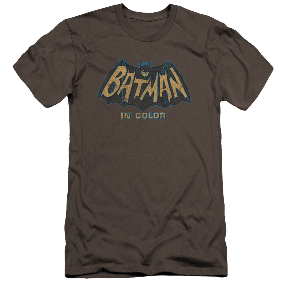 Batman - Classic TV Series In Color - Men's Premium Slim Fit T-Shirt