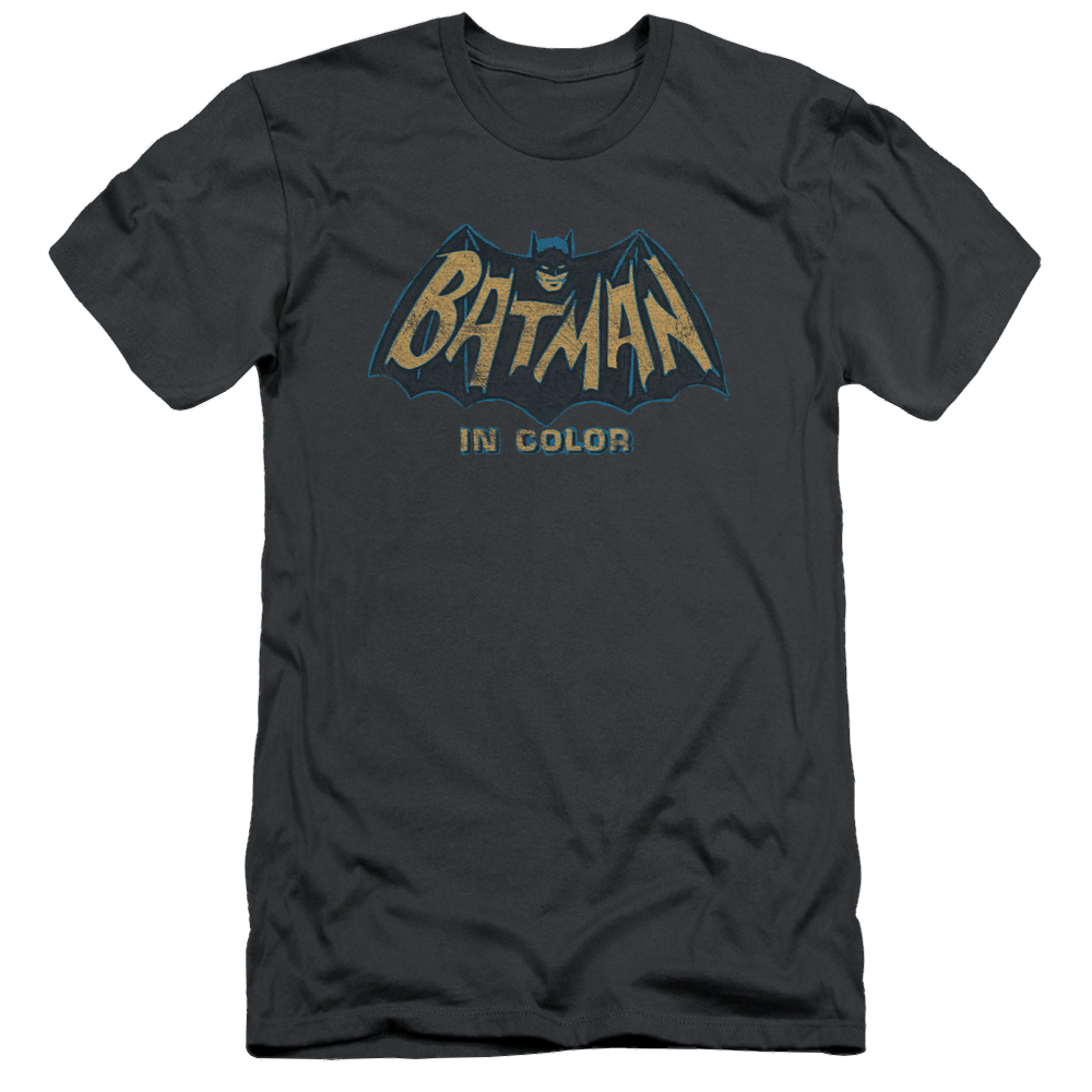Batman - Classic TV Series In Color - Men's Slim Fit T-Shirt