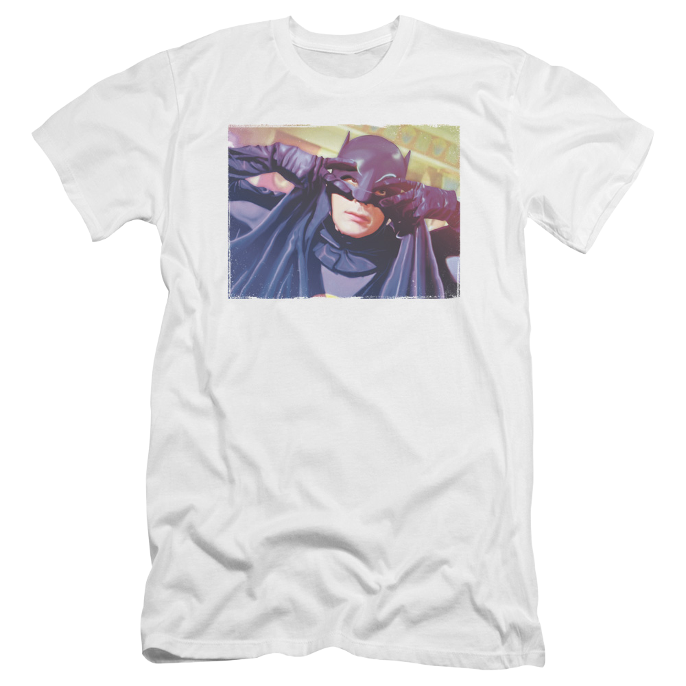 Batman - Classic TV Series Smooth Groove - Men's Premium Slim Fit T-Shirt