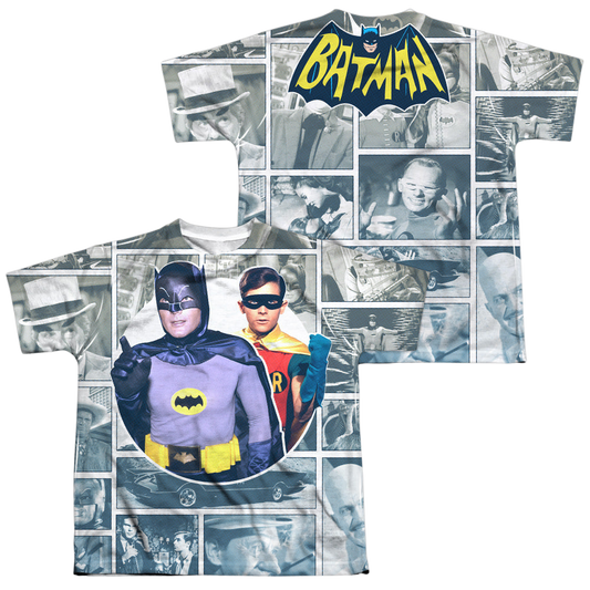 Batman Classic TV Series 60S Panels - Youth All-Over Print Shirt