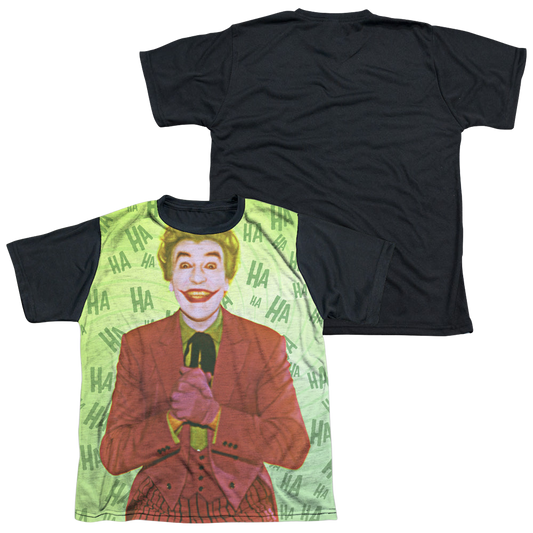 Batman Classic TV Series Jokes On You - Youth Black Back T-Shirt