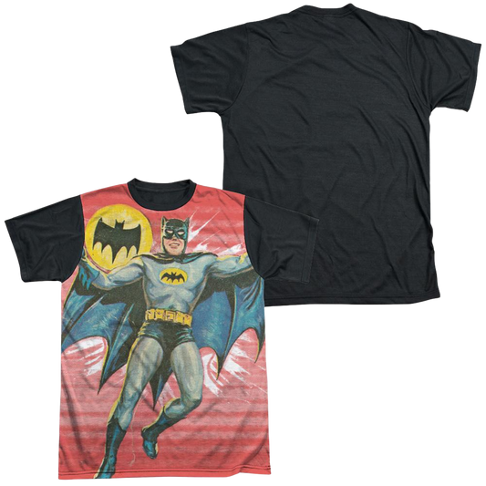 Batman - Classic TV Series Wrong Question - Men's Black Back T-Shirt