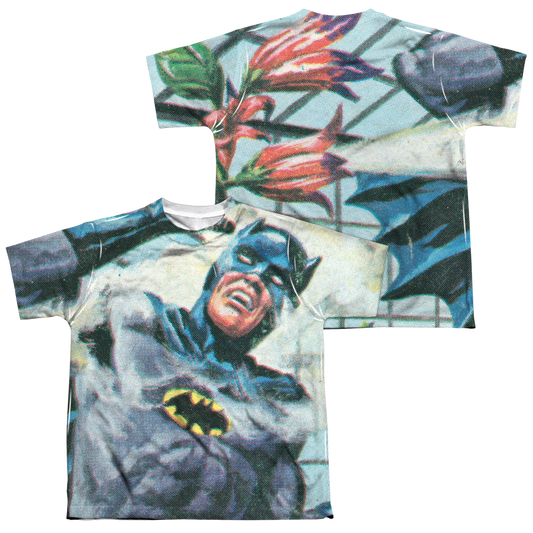 Batman Classic TV Series Foliage - Youth All-Over Print T-Shirt