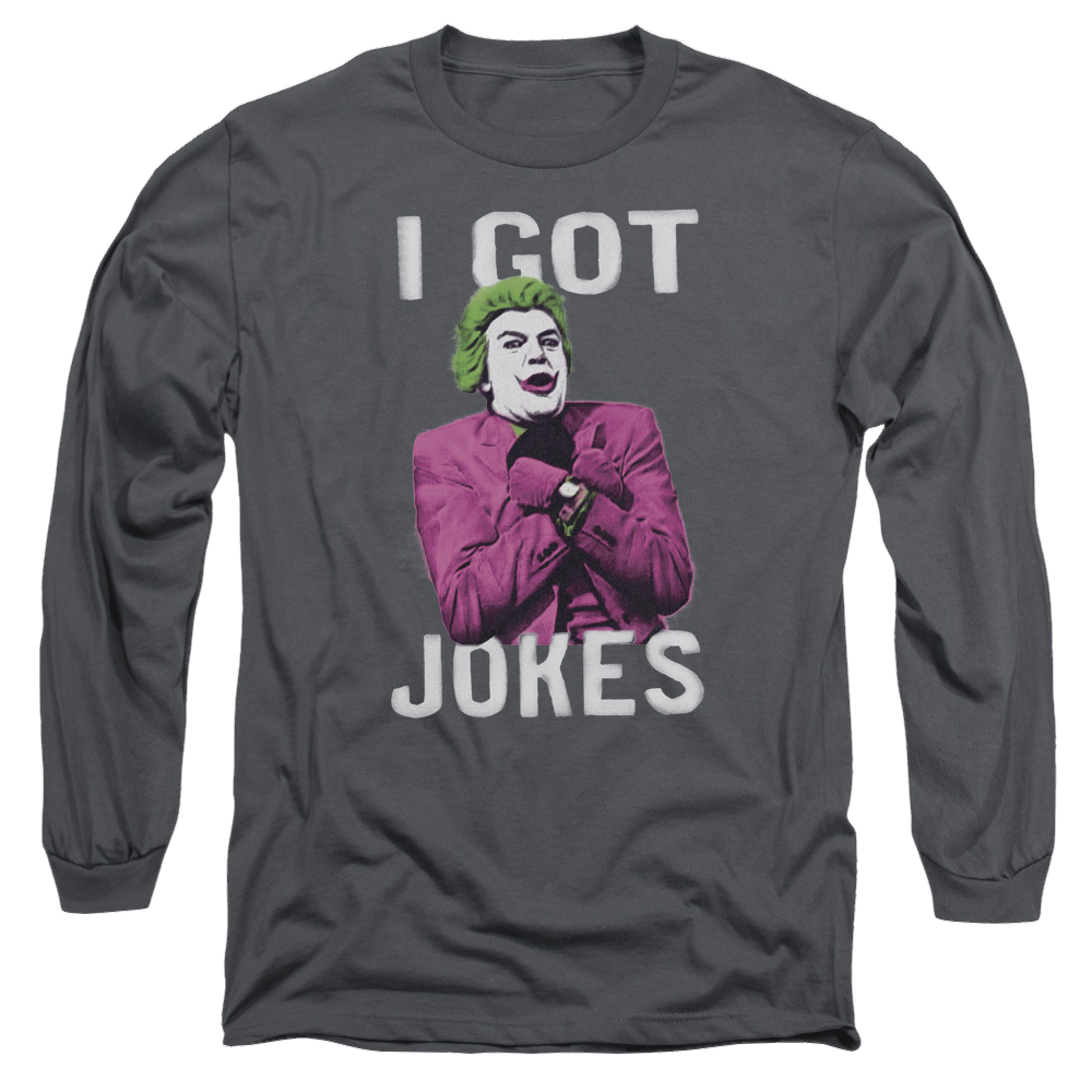 Batman - Classic TV Series Got Jokes - Men's Long Sleeve T-Shirt Style002
