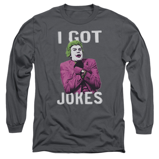 Batman - Classic TV Series Got Jokes - Men's Long Sleeve T-Shirt Style002