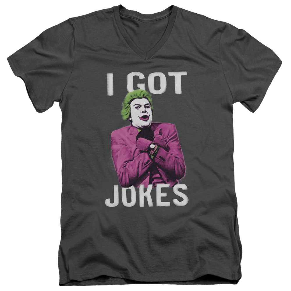 Batman - Classic TV Series Got Jokes - Men's V-Neck T-Shirt Style002