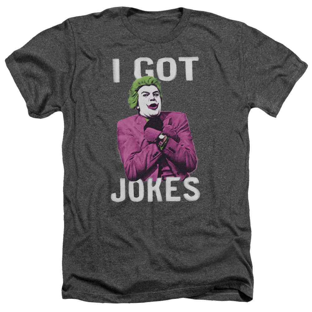 Batman - Classic TV Series Got Jokes - Men's Heather T-Shirt Style001