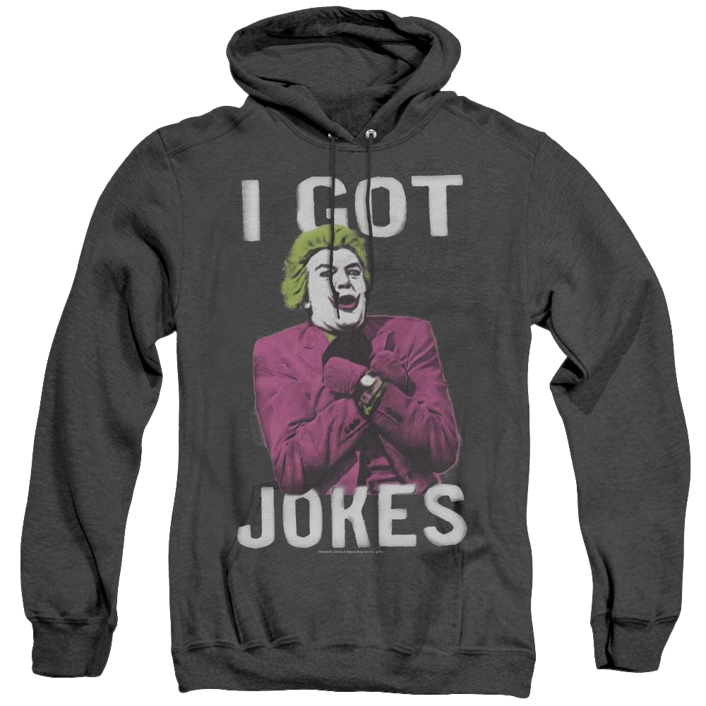 Batman Classic Tv Series Got Jokes - Heather Pullover Hoodie