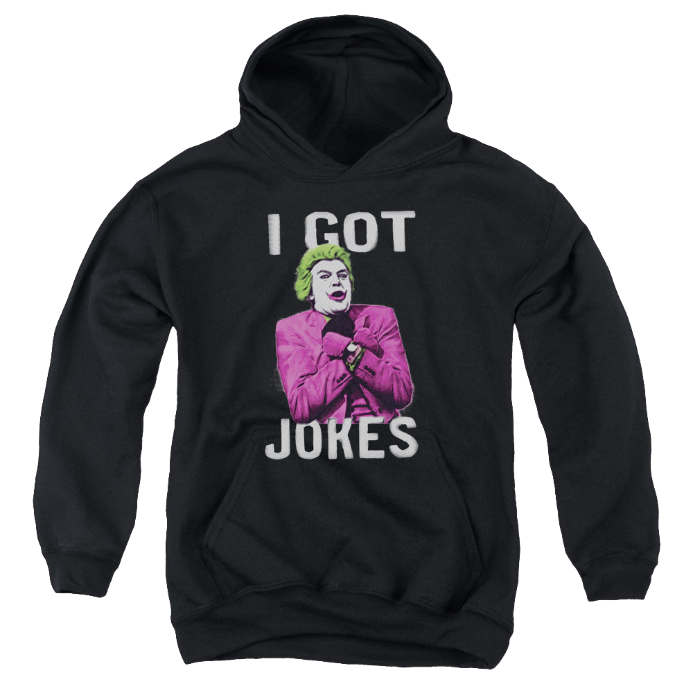 Batman Classic TV Series Got Jokes - Youth Hoodie Style002