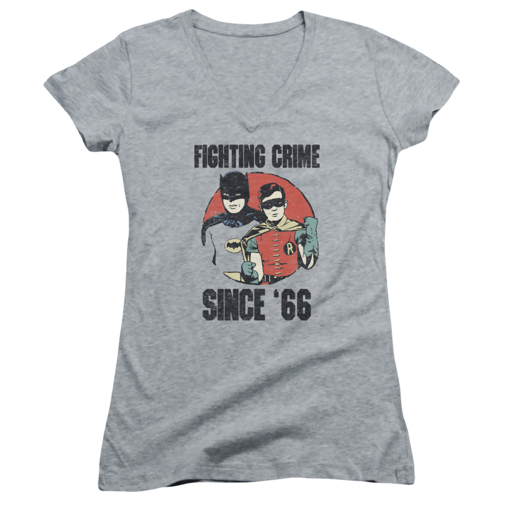 Batman - Classic TV Series Since 66 - Juniors V-Neck T-Shirt