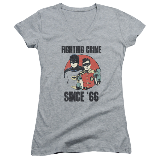 Batman - Classic TV Series Since 66 - Juniors V-Neck T-Shirt