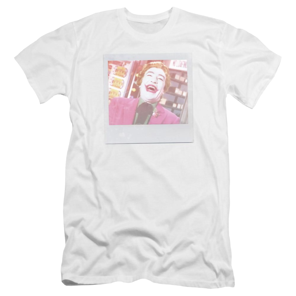 Batman Classic Tv Captured Premium Adult Slim Fit T-Shirt