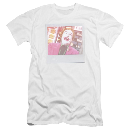 Batman Classic Tv Captured Premium Adult Slim Fit T-Shirt