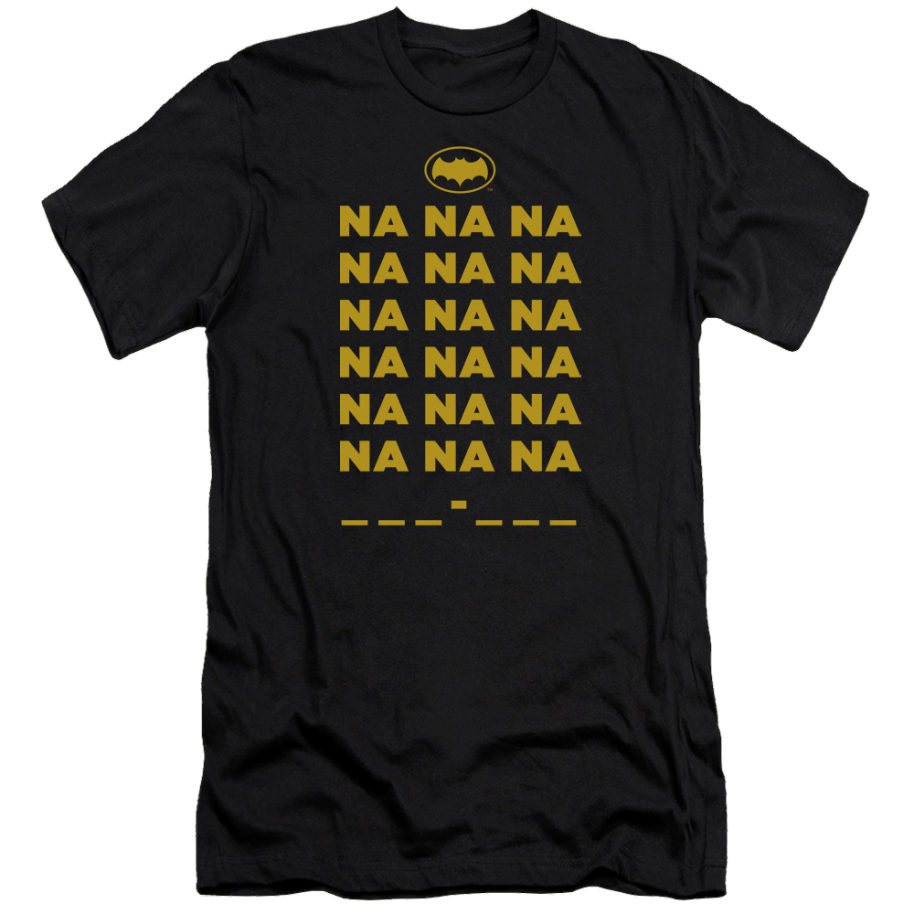 Batman - Classic TV Series Na Na Na - Men's Premium Slim Fit T-Shirt