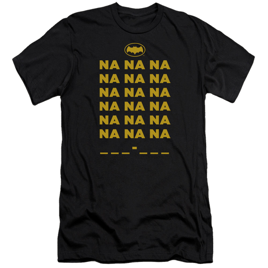 Batman - Classic TV Series Na Na Na - Men's Premium Slim Fit T-Shirt