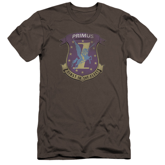 Battlestar Galactica Primas Badge - Men's Premium Slim Fit T-Shirt