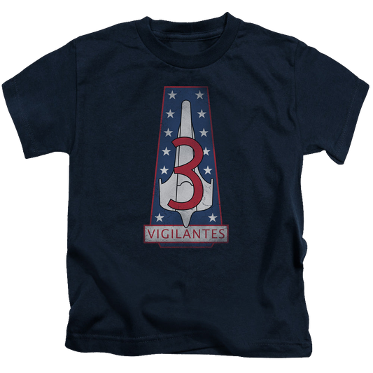 Battlestar Galactica (2004) Vigilantes Badge - Kid's T-Shirt