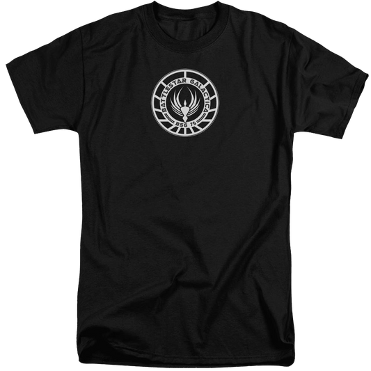 Battlestar Galactica (2004) Galactica Badge - Men's Tall Fit T-Shirt