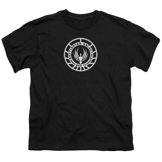 Battlestar Galactica (2004) Galactica Badge - Youth T-Shirt