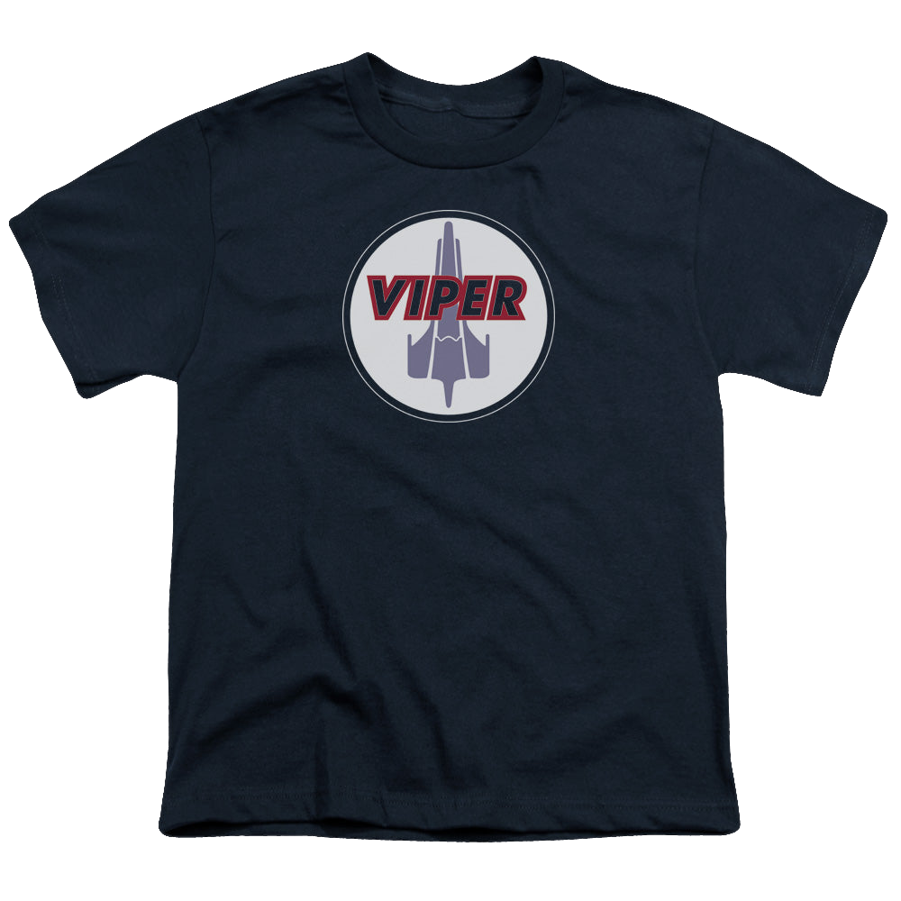 Battlestar Galactica (2004) Viper Badge - Youth T-Shirt