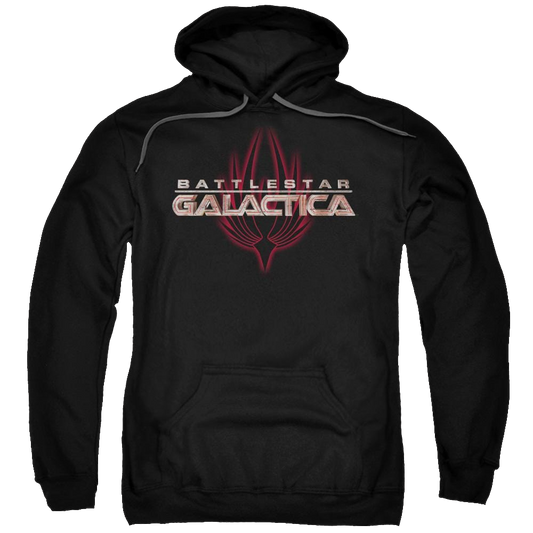 Battlestar Galactica Logo With Phoenix - Pullover Hoodie