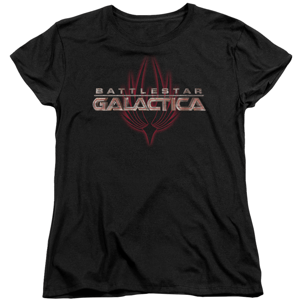 Battlestar Galactica Logo With Phoenix - Women's T-Shirt