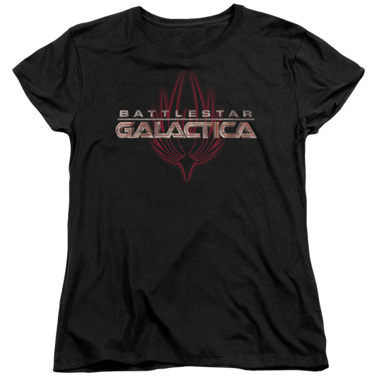 Battlestar Galactica Logo With Phoenix - Women's T-Shirt