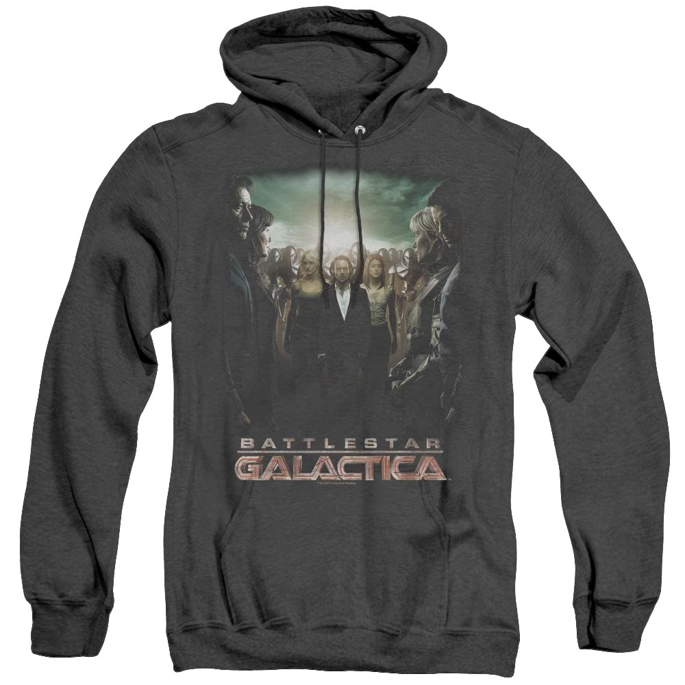 Battlestar Galactica (2004) Crossroads - Heather Pullover Hoodie