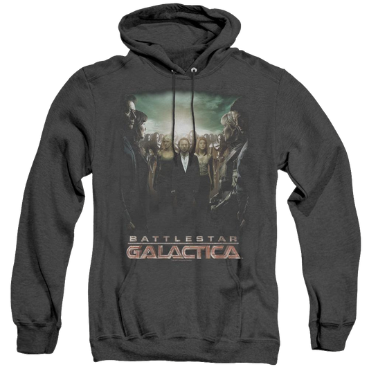 Battlestar Galactica (2004) Crossroads - Heather Pullover Hoodie