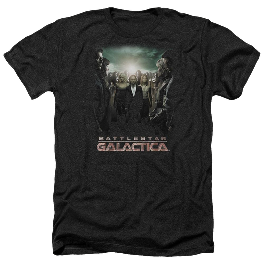 Battlestar Galactica Crossroads - Men's Heather T-Shirt