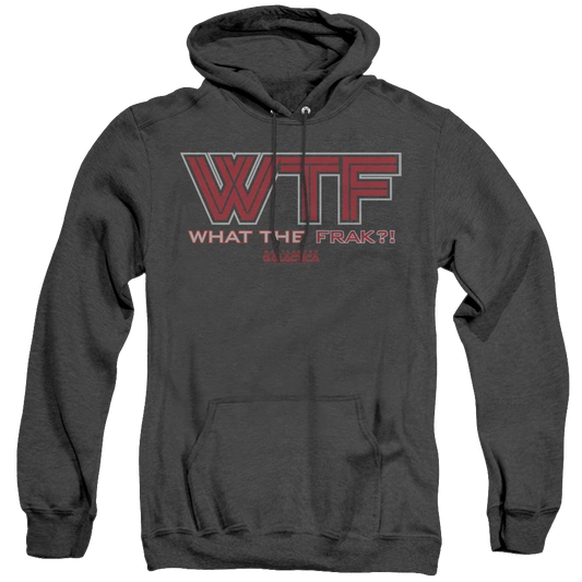 Battlestar Galactica (2004) Wtf - Heather Pullover Hoodie