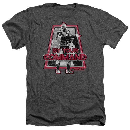 Battlestar Galactica By Your Command(classic) - Men's Heather T-Shirt